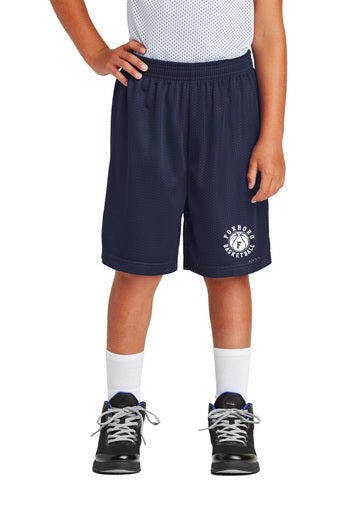 Pantalones cortos de malla de baloncesto juvenil Foxboro (YST5100)