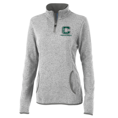 Canton Volleyball - JERSEY DE POLAR JASPEADO PARA MUJER - 5312 
