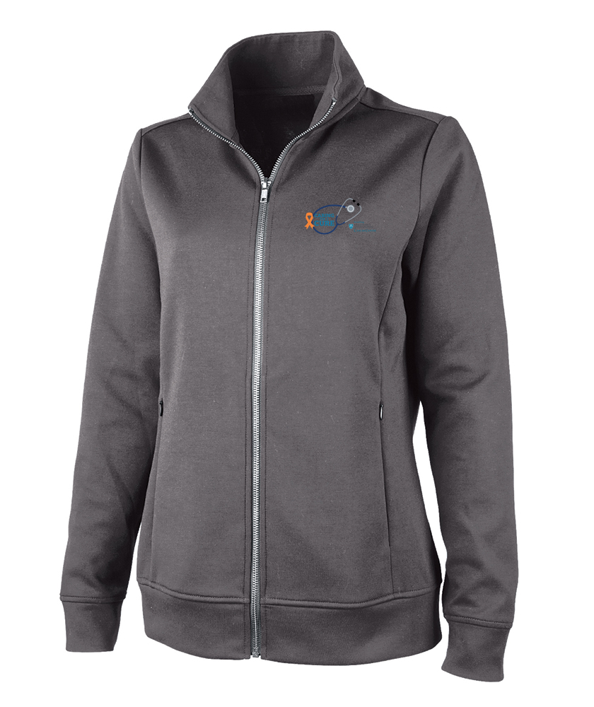 Caring For a Cure - Seaport Full Zip Performance Jacket Women’s (5377)