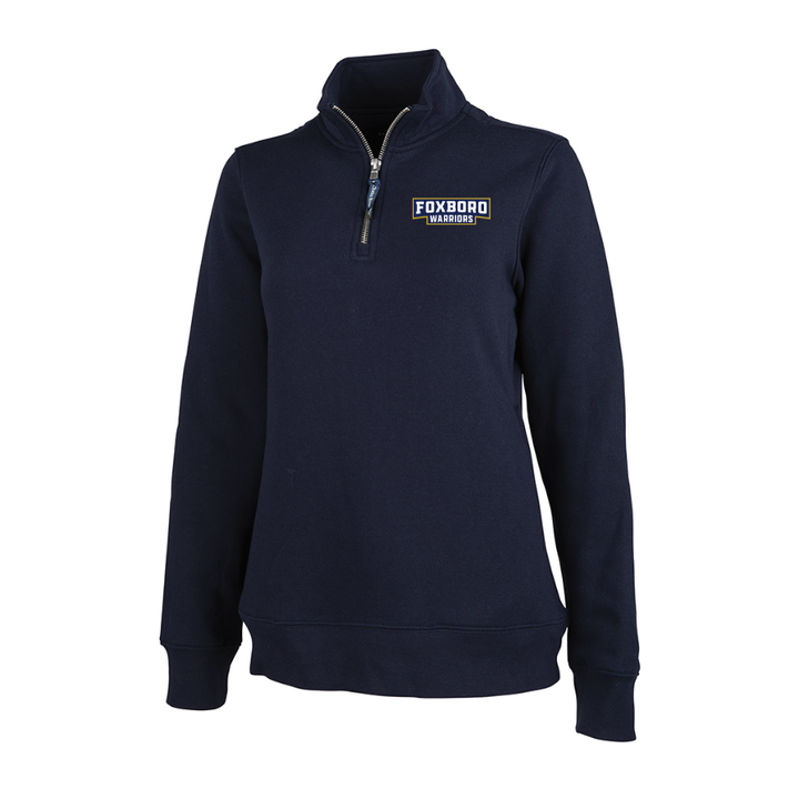 Sudadera unisex con cremallera de un cuarto de longitud Cross Country de Attleboro Crosswind (9359) 
