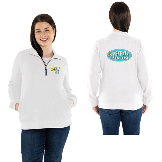 St Pete Run Fest - Women's Crosswind Quarter Zip Sweatshirt (5459)