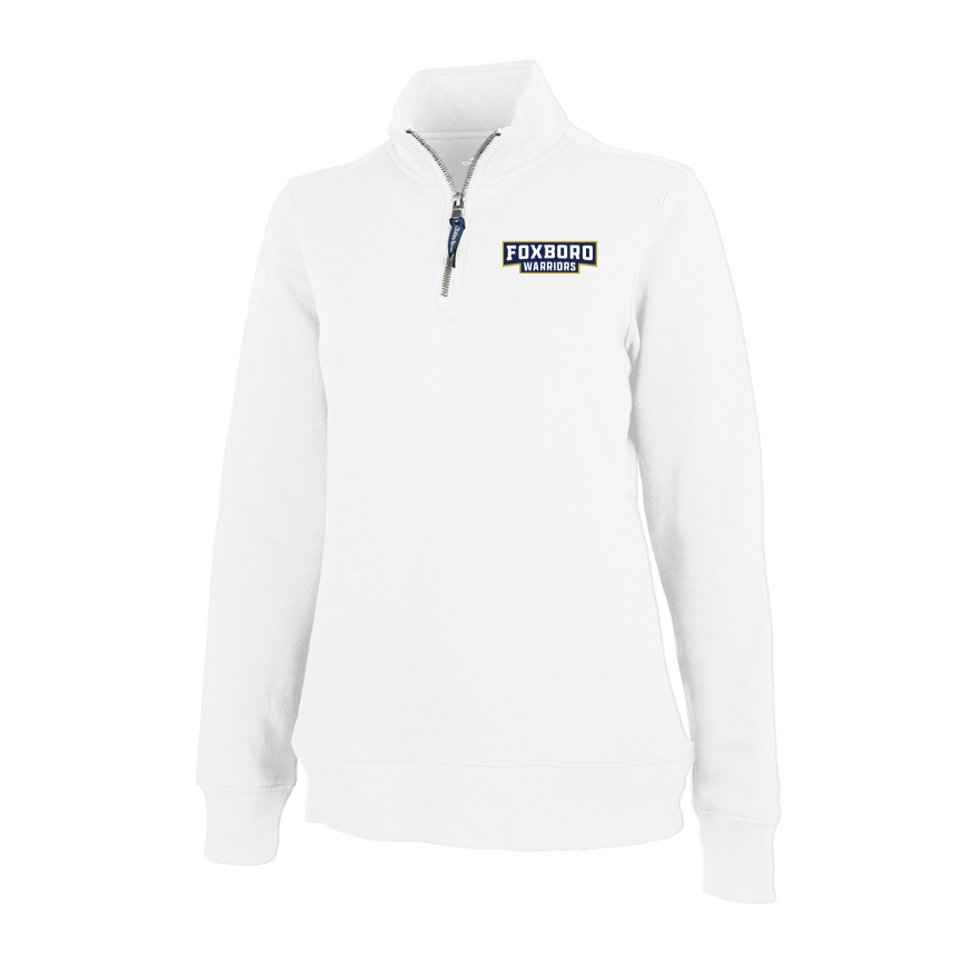 Sudadera unisex con cremallera de un cuarto de longitud Cross Country de Attleboro Crosswind (9359) 