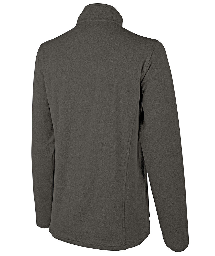 Stoughton Track & Field - Women's Heathered Eco-Logic Stretch Quarter Zip (5468)