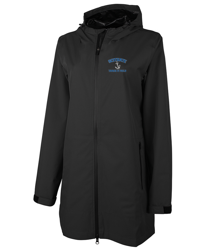 Chaqueta impermeable Atlantic para mujer de Scituate Track &amp; Field (5476)