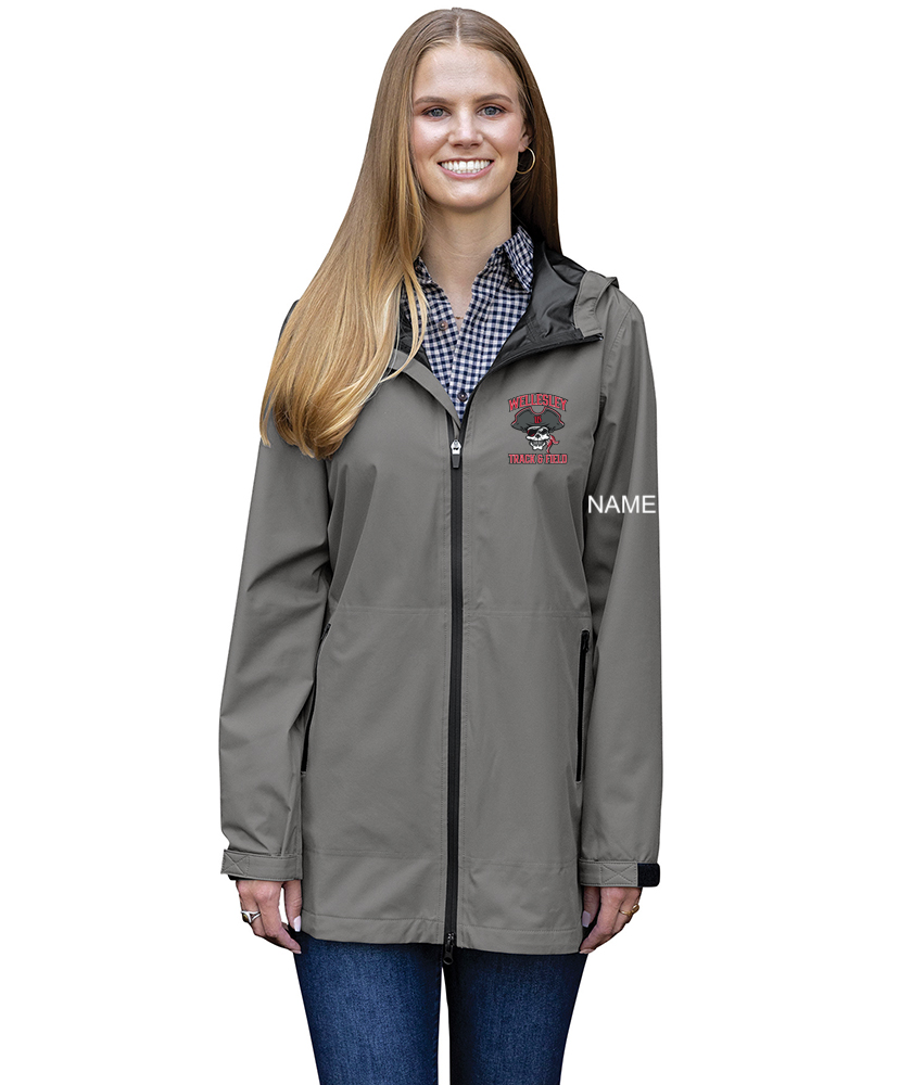 Wellesley Track and Field 2023 - CHAQUETA IMPERMEABLE ATLANTIC PARA MUJER - 5476 