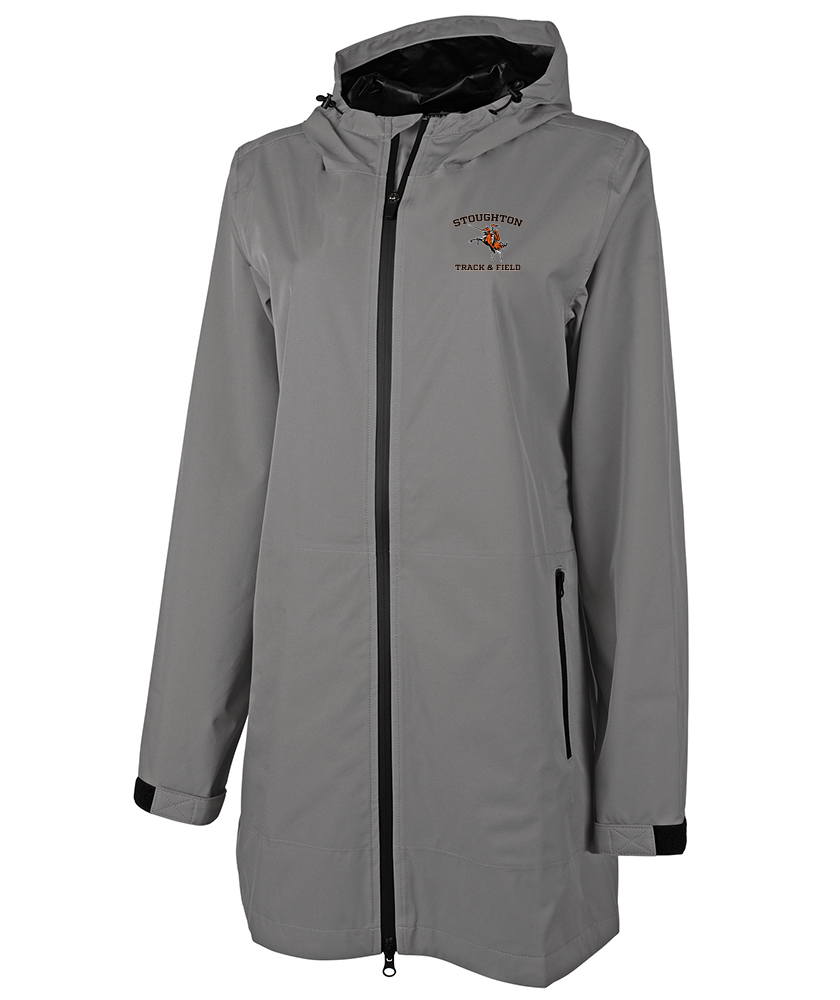 Stoughton Track &amp; Field - Chaqueta impermeable Atlantic para mujer (5476)