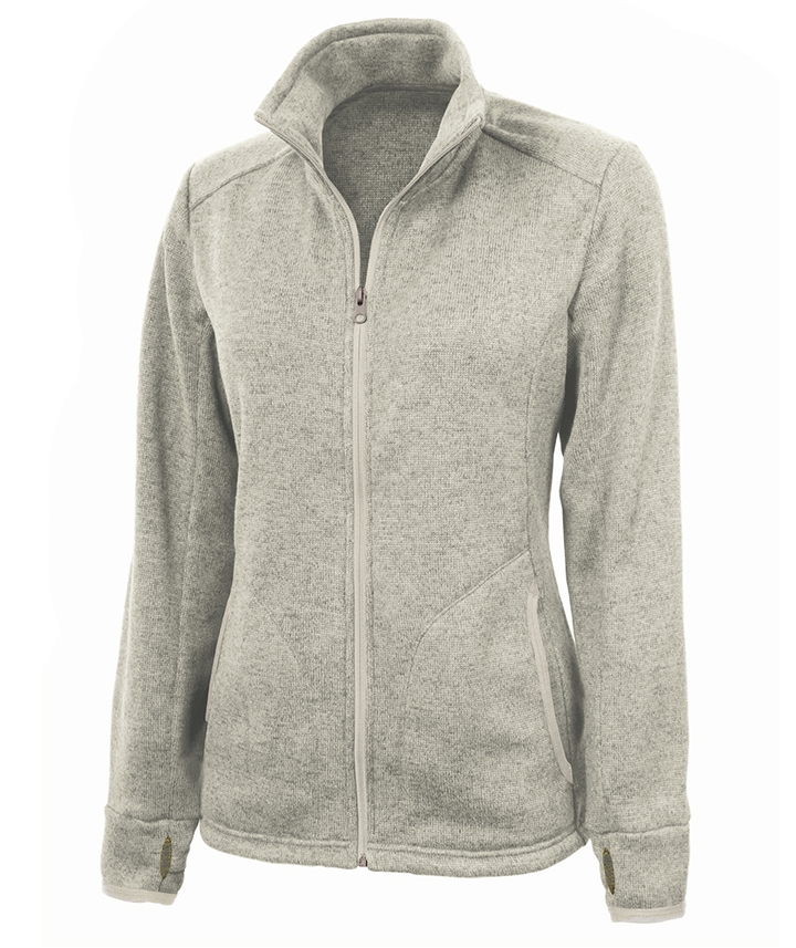 Chaqueta polar jaspeada Charles River MUJER (5493)