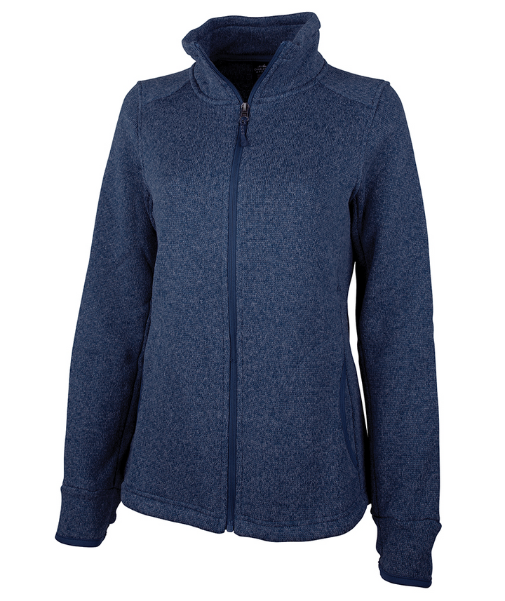 Chaqueta polar jaspeada Charles River MUJER (5493)