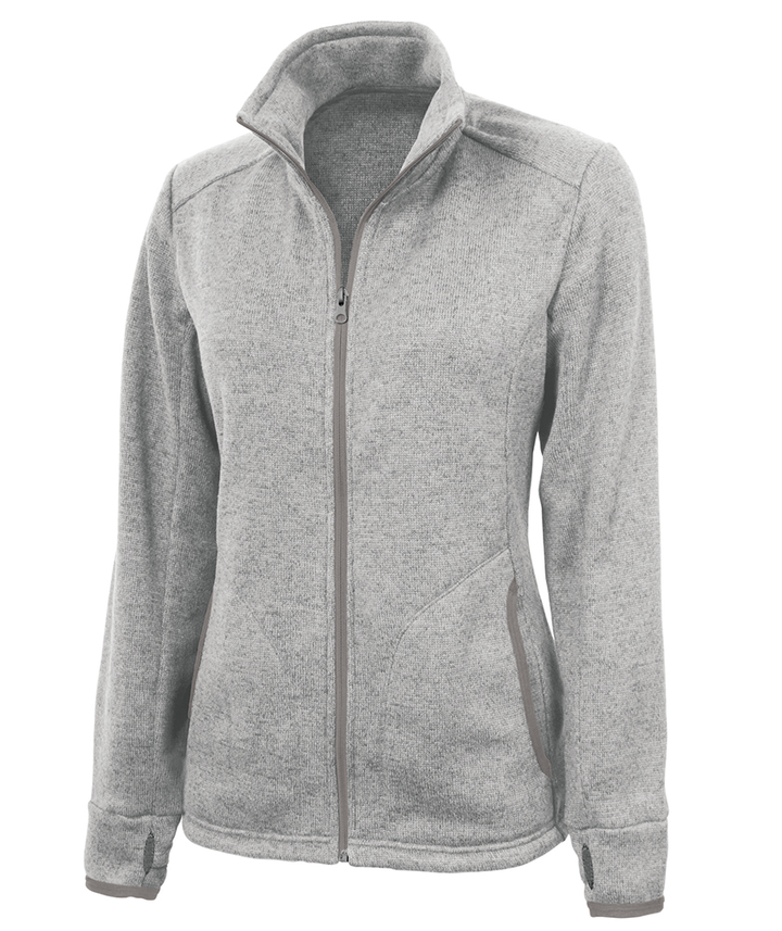 Chaqueta polar jaspeada Charles River MUJER (5493)