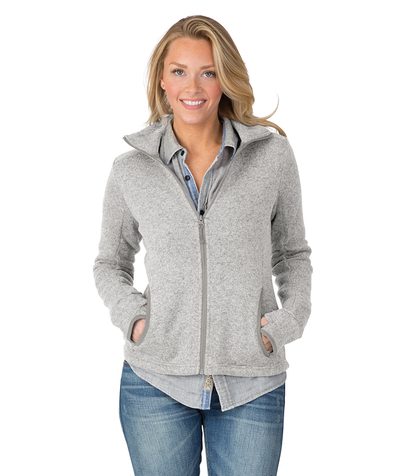 Women's Heathered Fleece Jacket