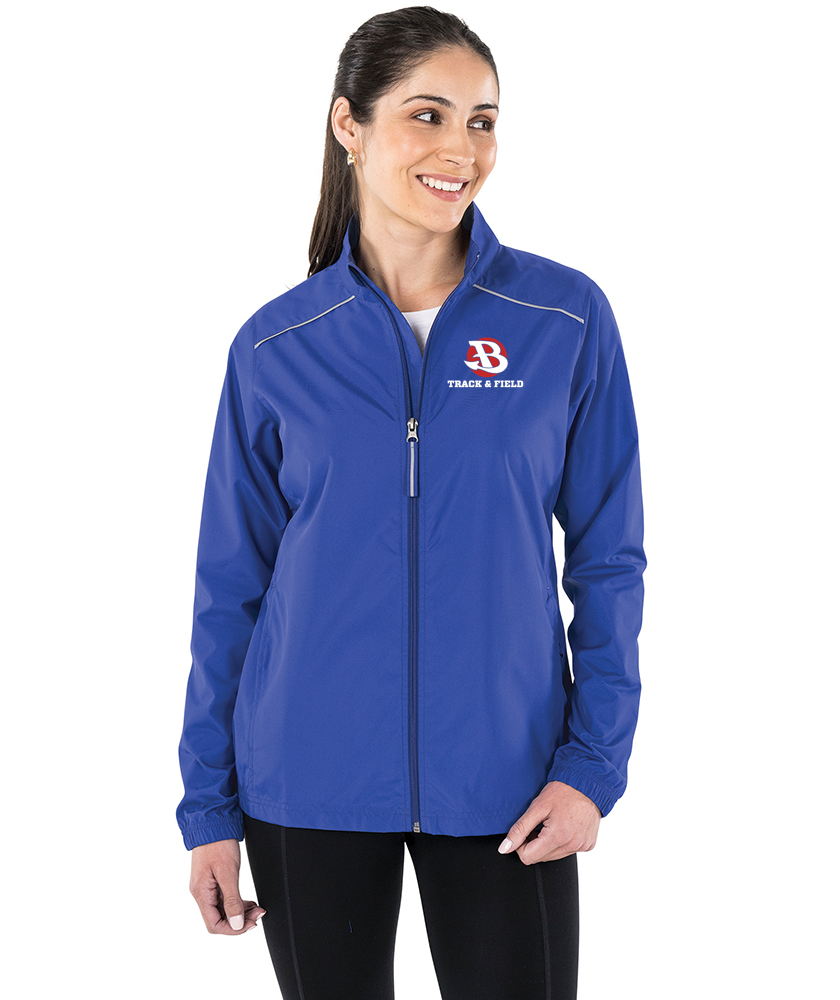 Burlington Track & Field- Women's Skyline Full Zip Jacket (5507)