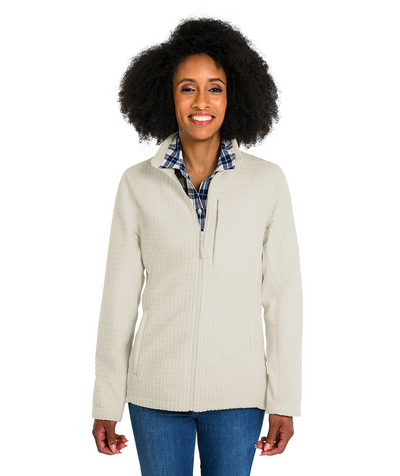UCIN de Mass General Brigham - Chaqueta polar texturizada Terrain para mujer (5590)