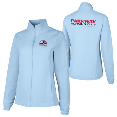 Parkway Running Club - Chaqueta elástica con cremallera completa Lexington para mujer de Charles River (5614)