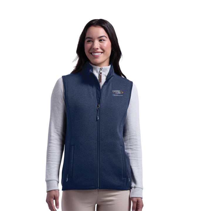Caring For a Cure - Women’s Pacific Heathered Vest (5722)