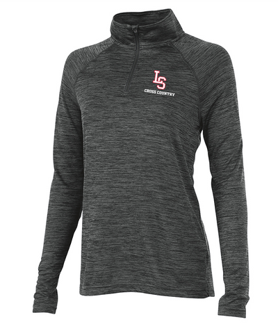 Suéter deportivo con teñido espacial para mujer Lincoln Sudbury Cross Country (5763) 