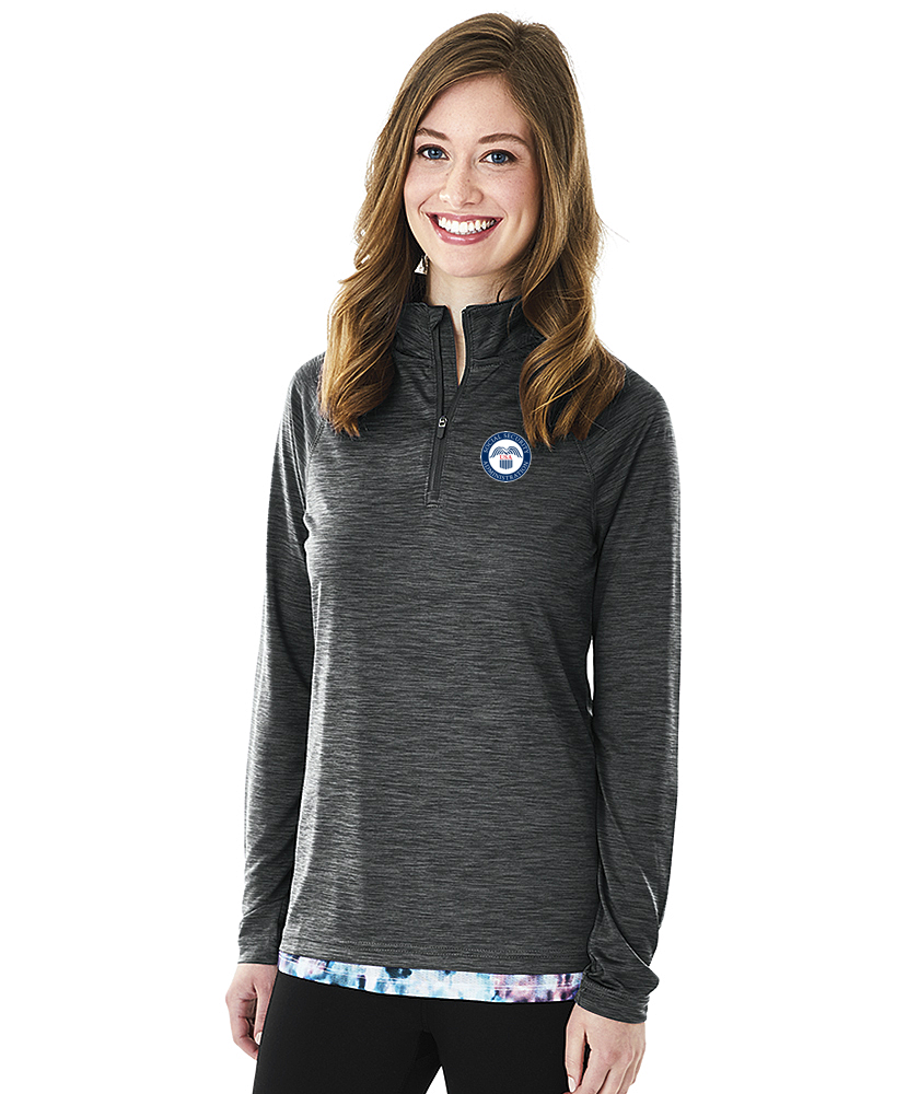 SSA WOMEN'S SPACE DYE PERFORMANCE PULLOVER(5763)