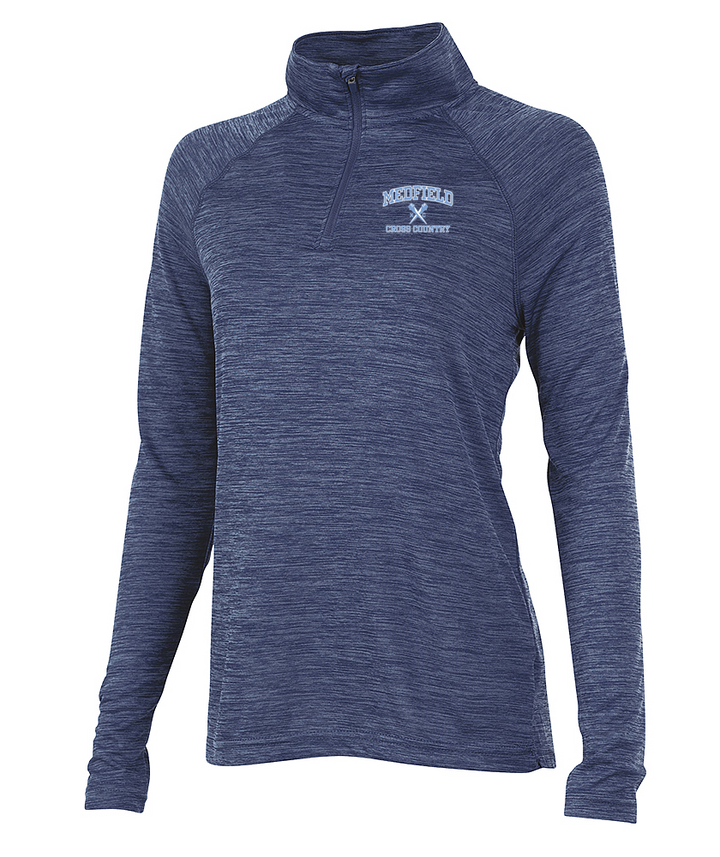 Medfield Cross Country Womens Space Dye Performance Pullover (5763)