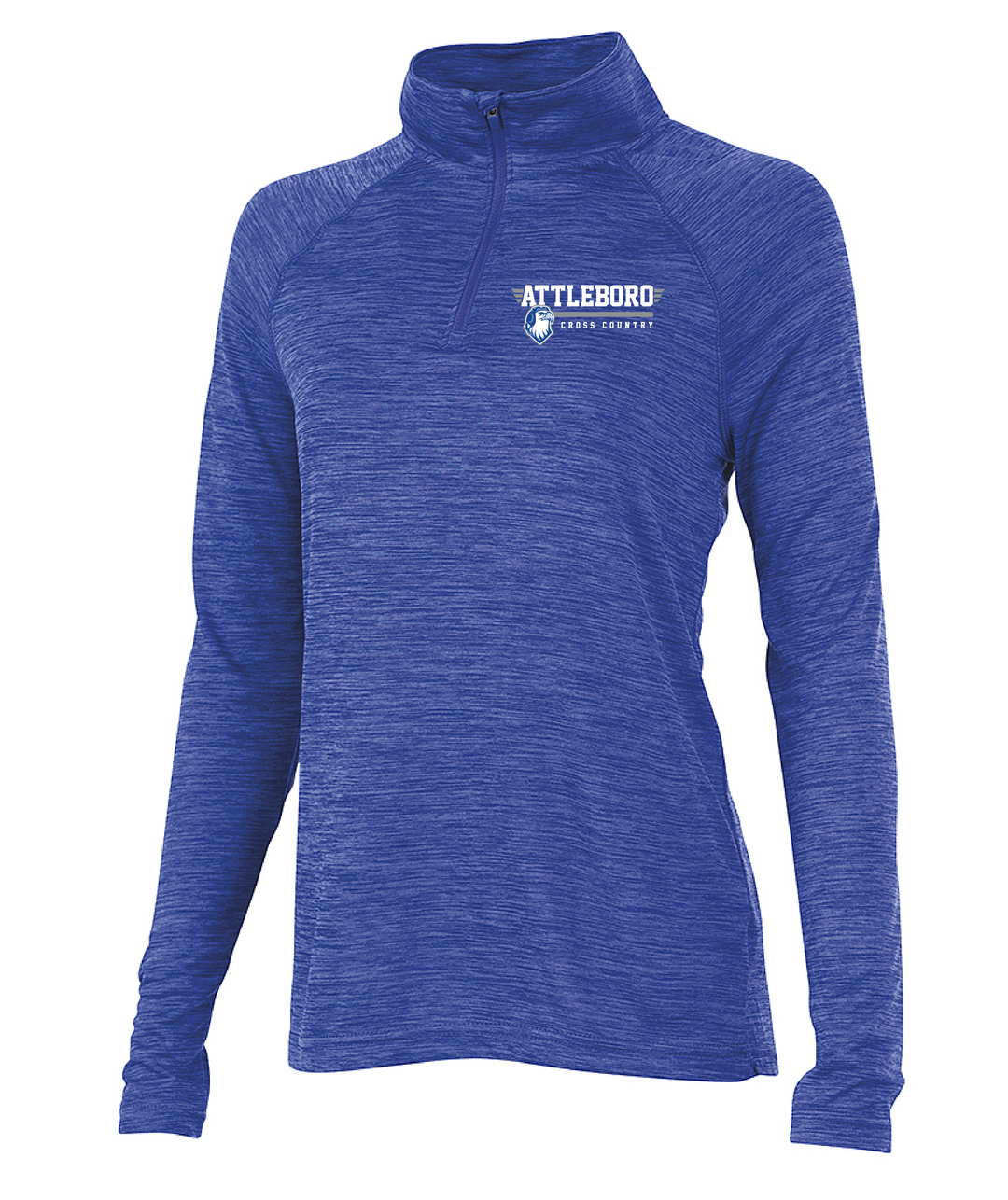 Attleboro Cross Country Womens Space Dye Performance Pullover (5763)