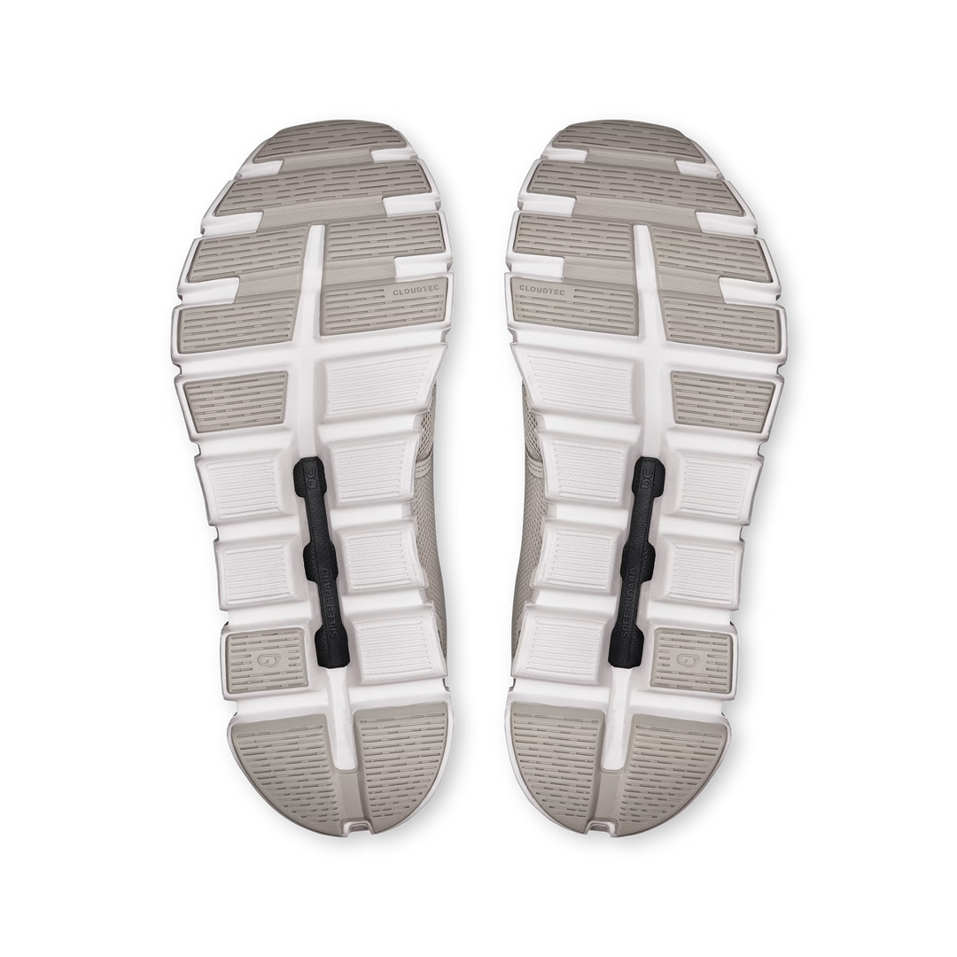 ON Cloud 6 Wide para mujer - Blanco perla