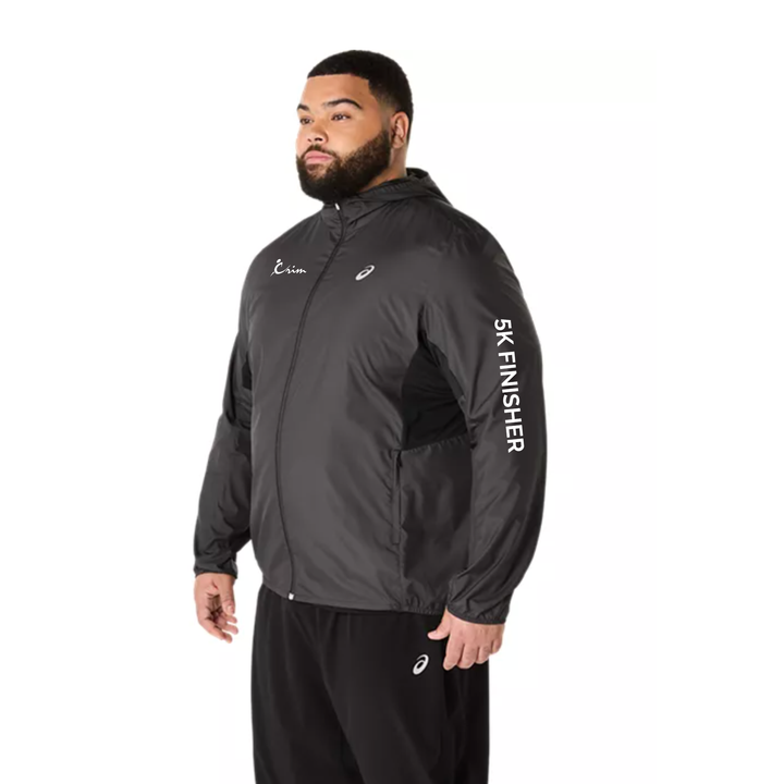 Crim 49 Finisher 2026- ASICS Men's Silver Jacket Black (2011D235) (Left Chest (CFR-60)