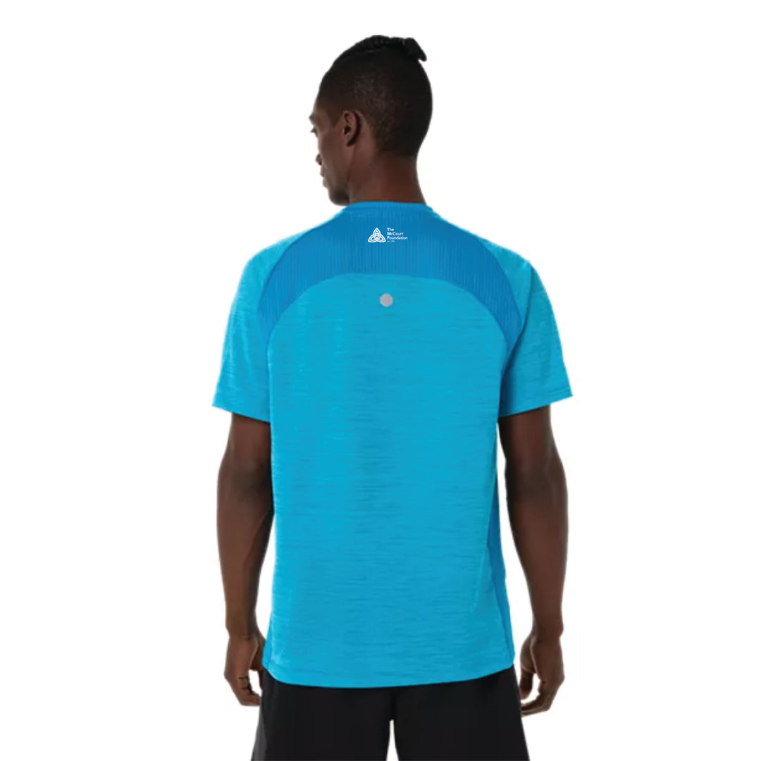 2026 ASICS Los Angeles Marathon - ASICS Men's Road SS Top Aegean Blue (2011D453) (LA26-03))