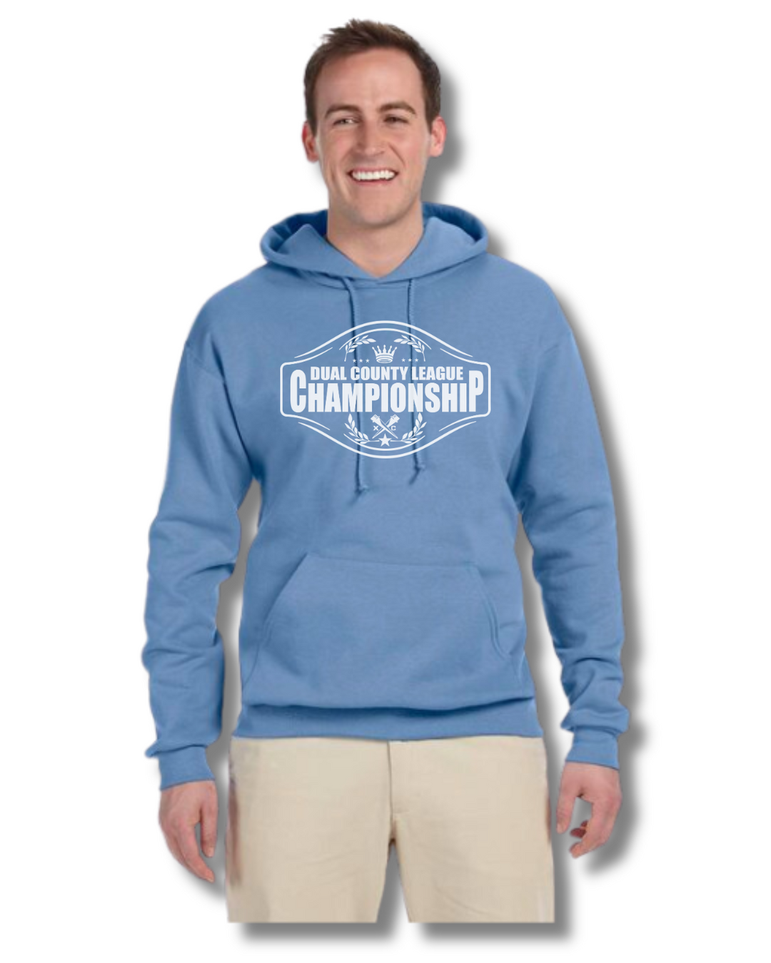 Dual County League Championships Jerzees Adult NuBlend® Fleece Pullover Hooded Sweatshirt (996)