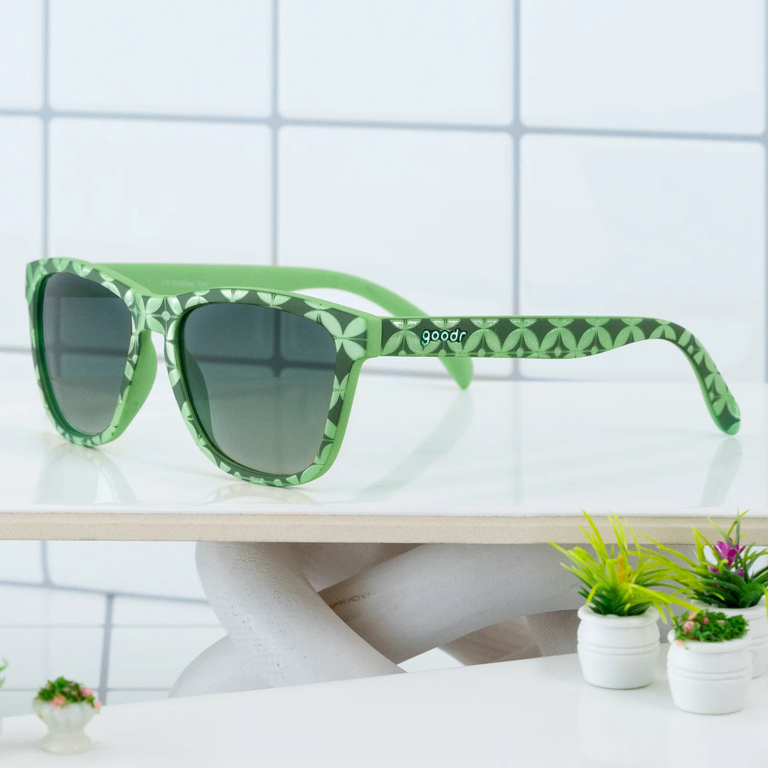 Goodr "I'd Mildew You" Sunglasses (OG-G00430-OG-GR2-GR)