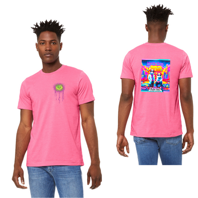 Camiseta unisex de jaspeado Sour Not Sorry Brewing Miami Mice