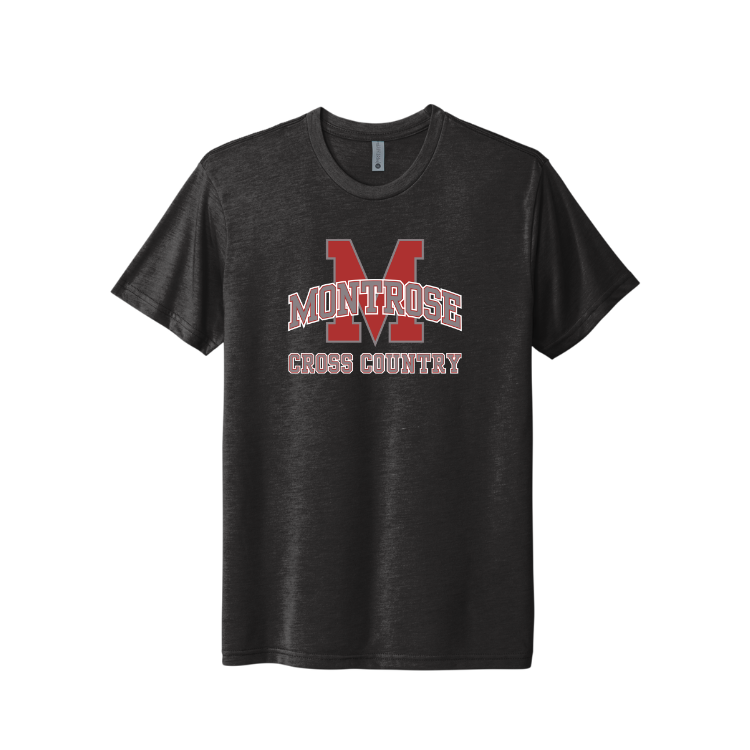 Montrose XC and Track & Field - Next Level Apparel Unisex Triblend T-Shirt (6010)