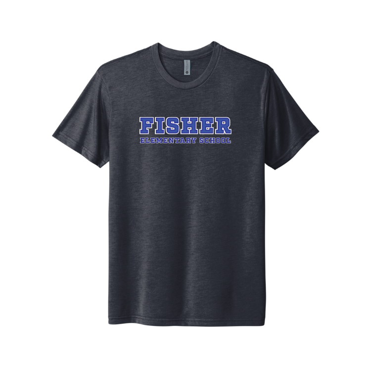 Fisher Elementary School - Next Level Apparel Unisex Triblend T-Shirt (6010)