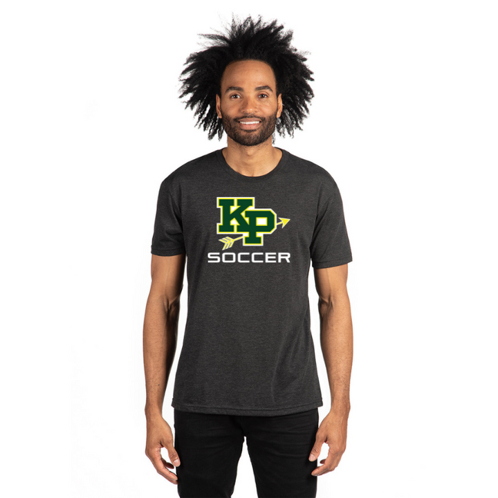 King Philip Boys Soccer - Next Level Apparel Unisex Triblend T-Shirt (6010)