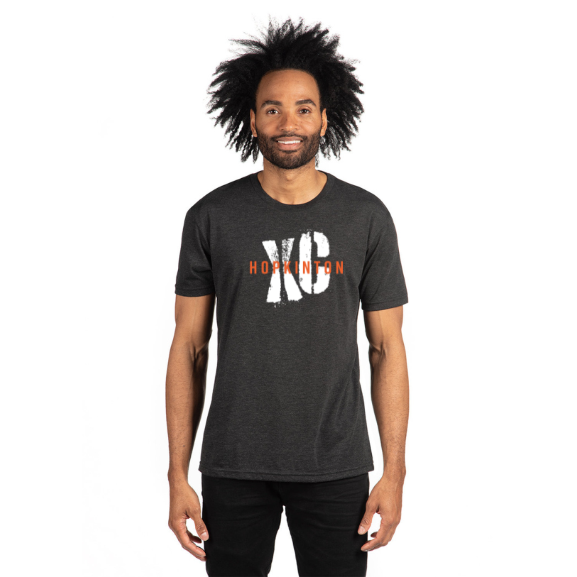 Camiseta unisex de mezcla de triple mezcla de Hopkinton Cross Country de Next Level Apparel (6010)