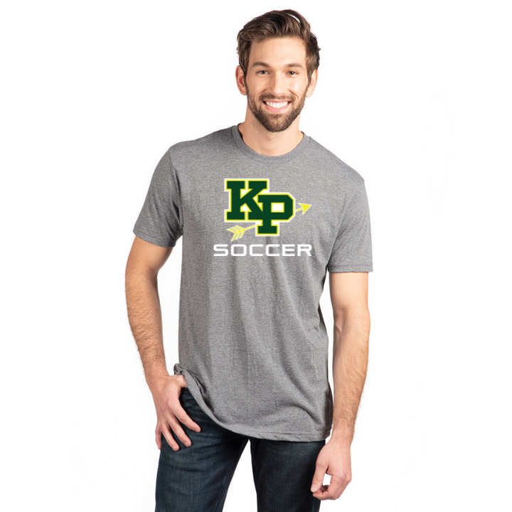 King Philip Boys Soccer - Next Level Apparel Unisex Triblend T-Shirt (6010)