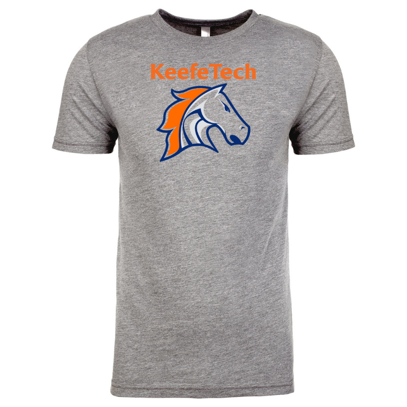 Keefe Tech High School - Next Level Apparel Unisex Triblend T-Shirt (6010)