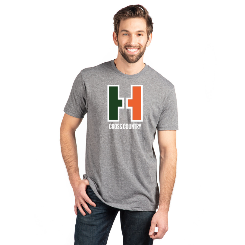 Hopkinton Cross Country - Next Level Apparel Unisex Triblend T-Shirt (6010)