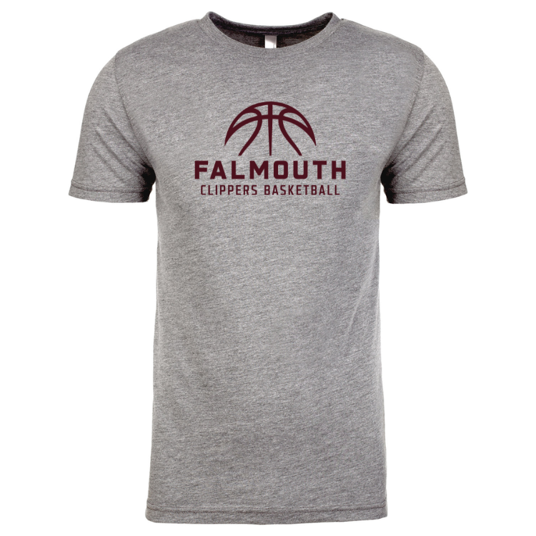 Falmouth Basketball - Unisex Triblend T-Shirt (6010)