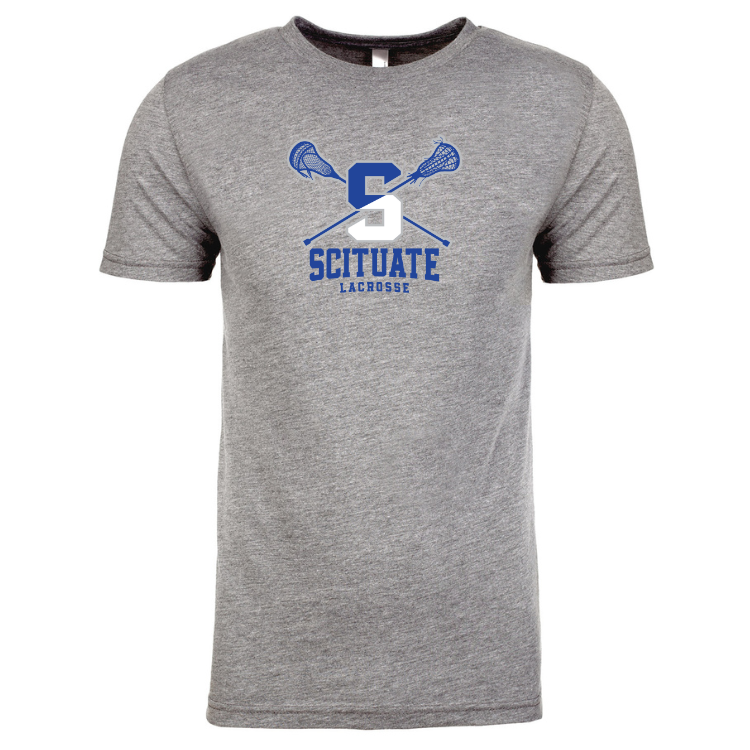 Scituate Lacrosse - Next Level Apparel Unisex Triblend T-Shirt (6010)