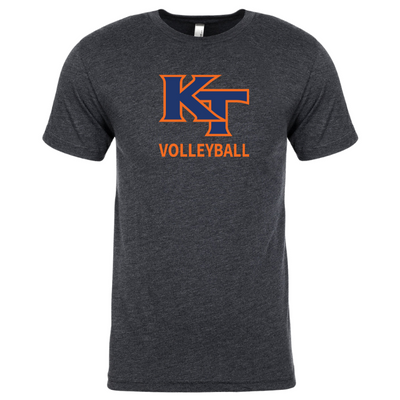 Camiseta unisex de triple mezcla de Keefe Tech Volleyball - Next Level Apparel (NL6010)