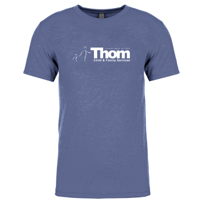 Servicios para Niños y Familias de Thom - Camiseta unisex de mezcla triple Next Level Apparel (NL6010)