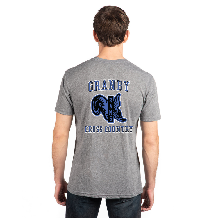 Granby Cross Country - Next Level Apparel Unisex Triblend T-Shirt (6010)