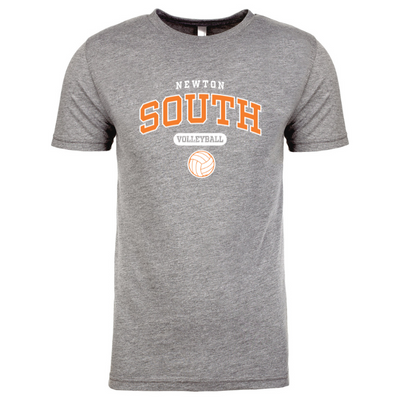 Camiseta unisex de triblend de Newton South Volleyball Next Level Apparel (NL6010)