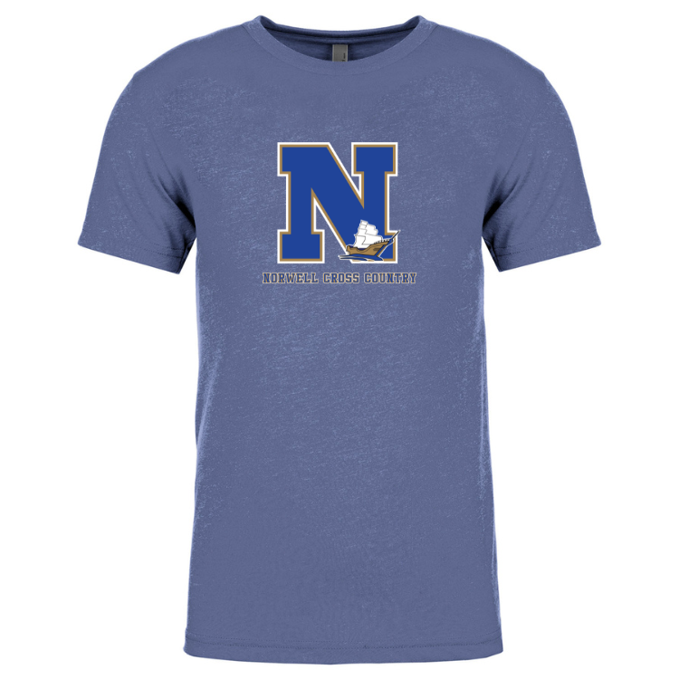 Norwell XC Next Level Apparel Unisex Triblend T-Shirt (6010)