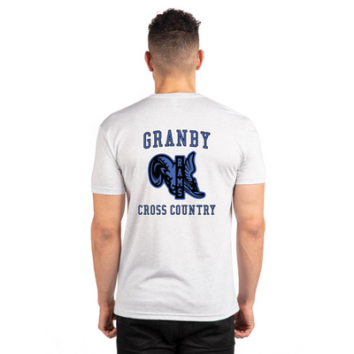 Granby Cross Country - Camiseta unisex de mezcla triple Next Level Apparel (NL6010)
