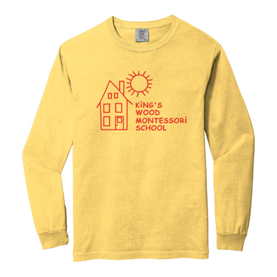 Escuela Montessori King's Wood - Camiseta de manga larga para adultos (6014)