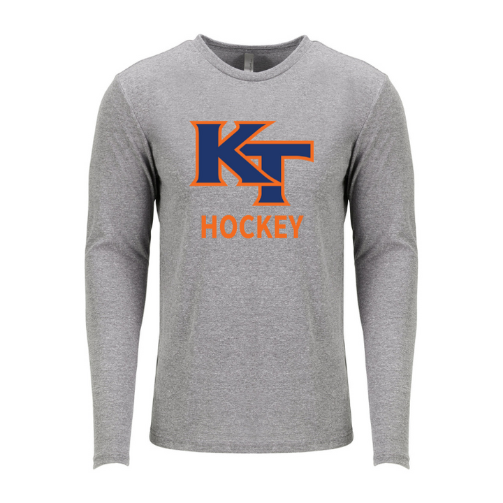 KT Hockey - Next Level Apparel Men's Triblend Long-Sleeve Crew (6071)