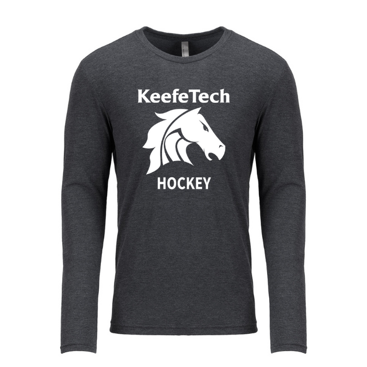 KT Hockey - Next Level Apparel Men's Triblend Long-Sleeve Crew (6071)