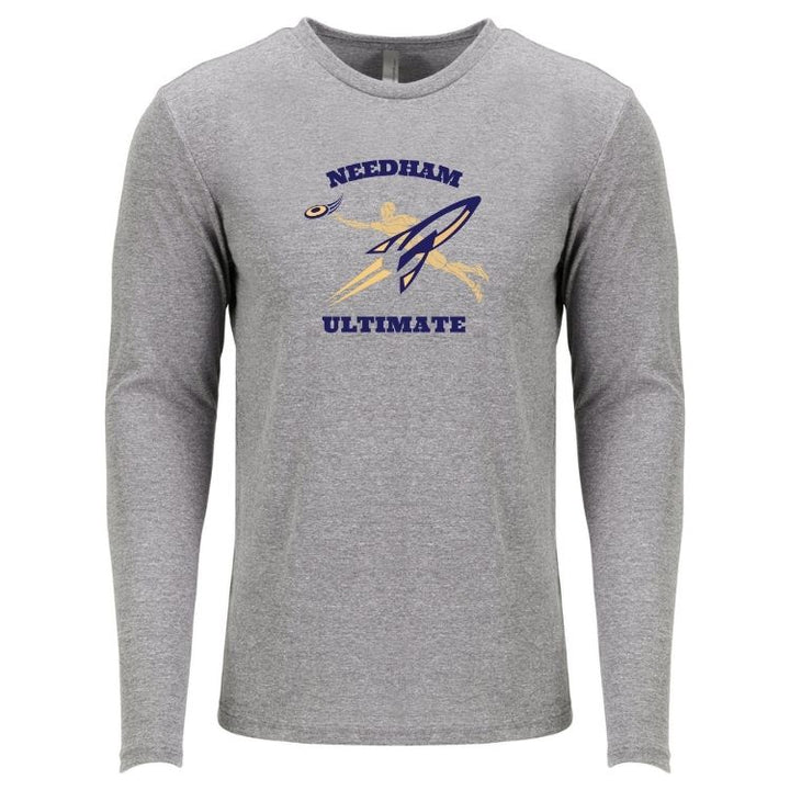 Needham Ultimate Frisbee - Next Level Apparel Unisex Triblend Long-Sleeve Crew (6071)
