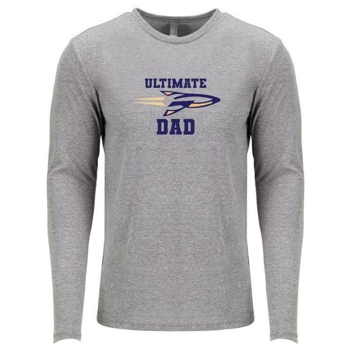 Needham Ultimate Frisbee - Next Level Apparel Unisex Triblend Long-Sleeve Crew (6071)
