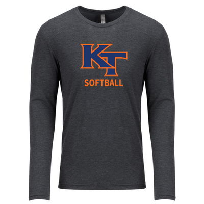 Keefe Tech Softball - Next Level Apparel Unisex Triblend Long-Sleeve Crew (6071)