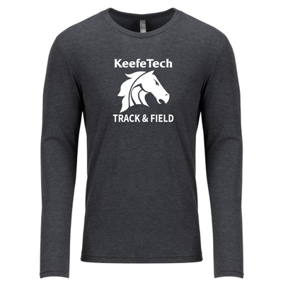 Camiseta de atletismo Keefe Tech - Next Level Apparel unisex de triblend de manga larga (6071)